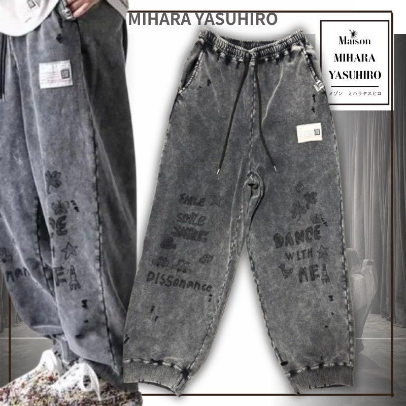 Maison MIHARA YASUHIRO Maison Mihara Yasuhiro distresses sweatpants joggers 50 BNWT Size US 34 / EU 50 - 9 Thumbnail