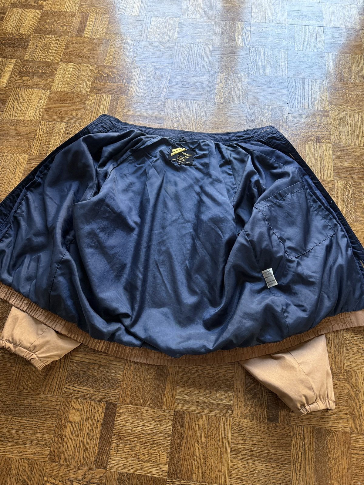 Sears Vintage 80s Sears Four Pocket Button Up Windbreaker Jacket Size US L / EU 52-54 / 3 - 3 Thumbnail