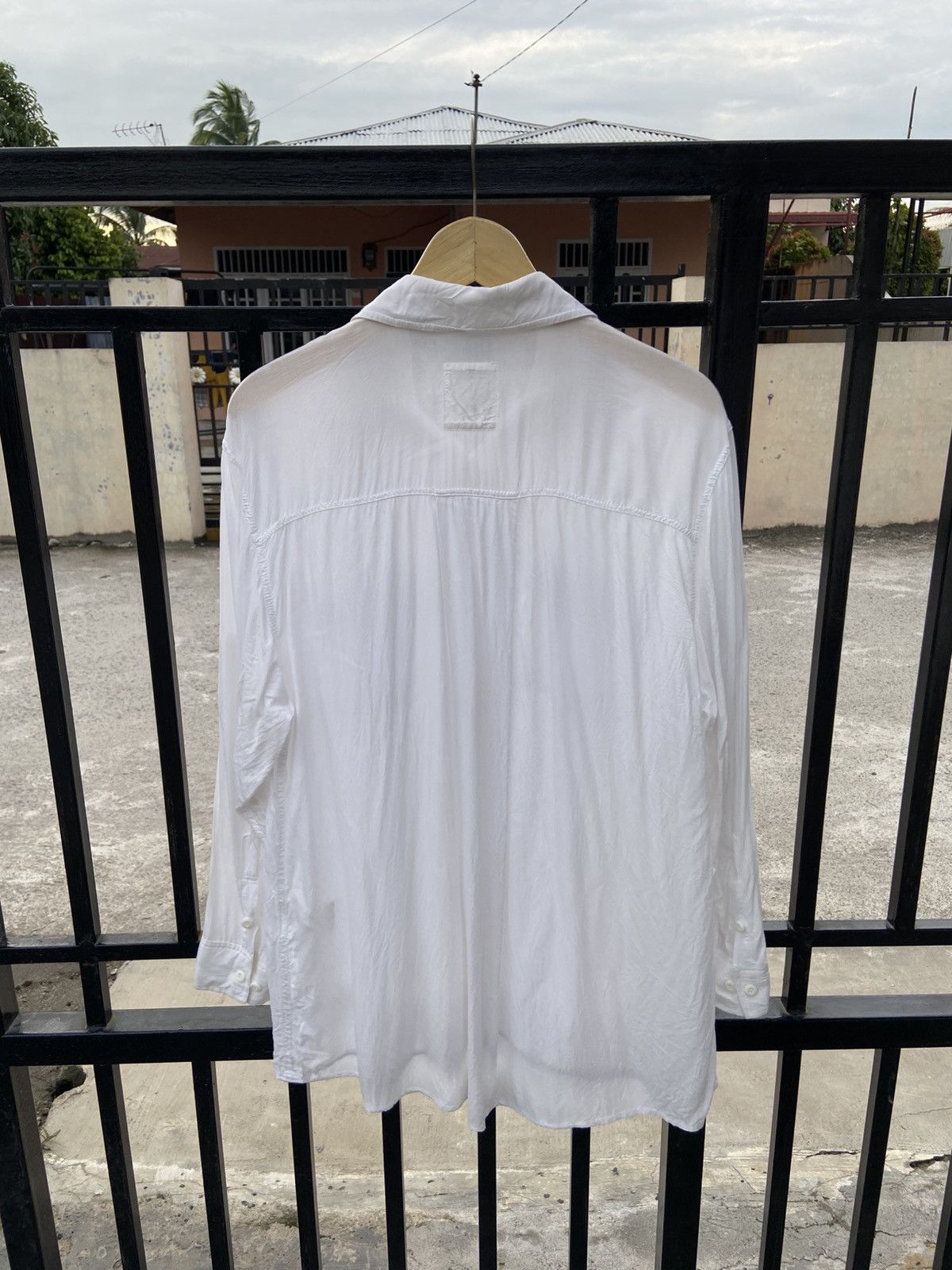If Six Was Nine × Japanese Brand × Le Grande Bleu (L.G.B.) Japanes Brand Goa Company Double Pocket Long Shirt Size M / US 6-8 / IT 42-44 - 7 Thumbnail