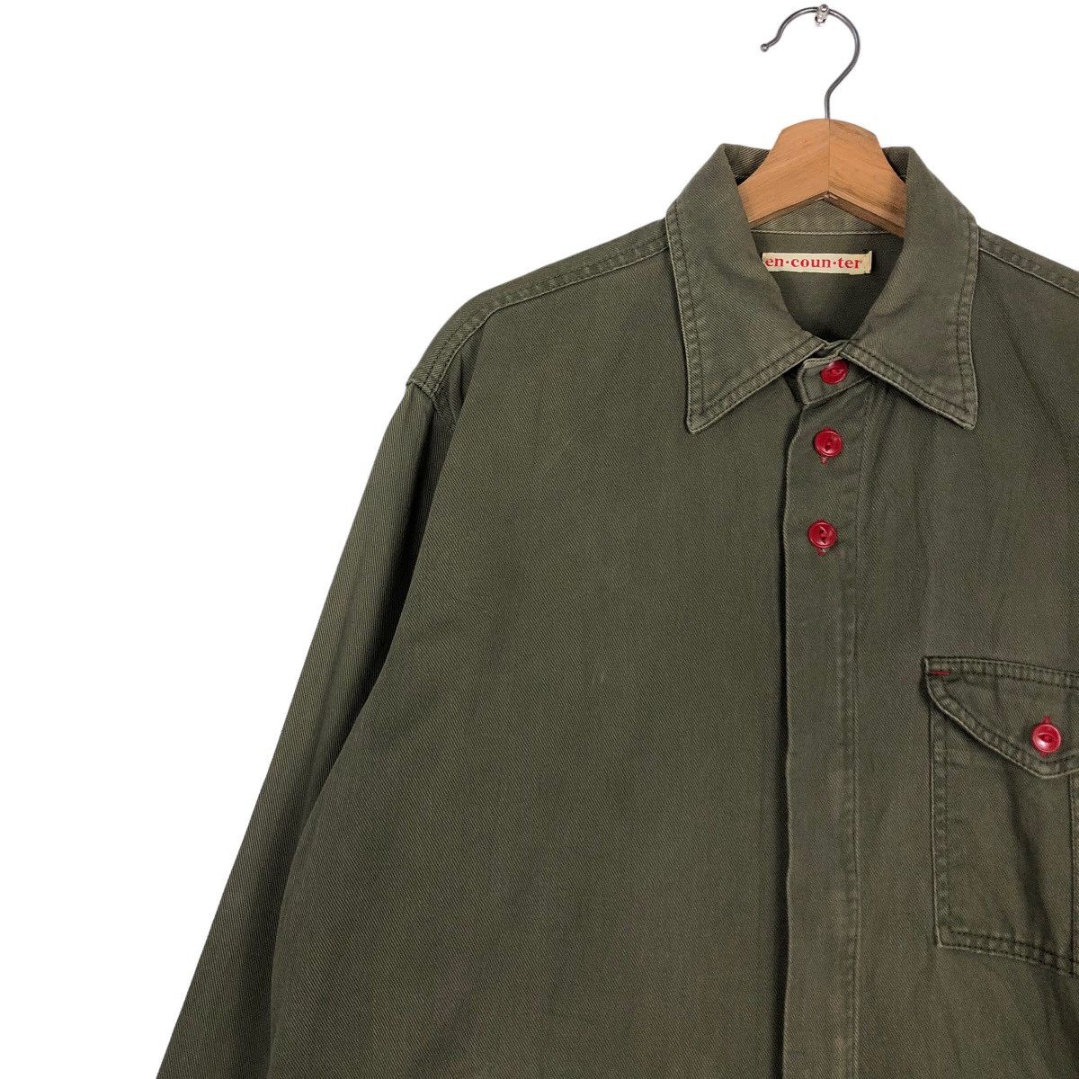 Issey Miyake 🔥Vintage Biker Chore Jacket en.coun.ter Zipper Japan Made Size US L / EU 52-54 / 3 - 7 Thumbnail