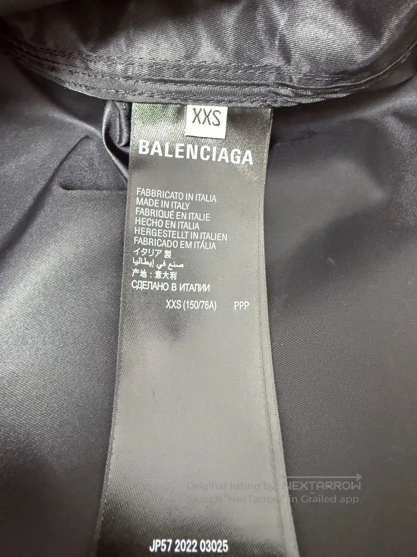 Balenciaga Balenciaga Black Casual Jacket. Size US XXS / EU 40 - 6 Thumbnail