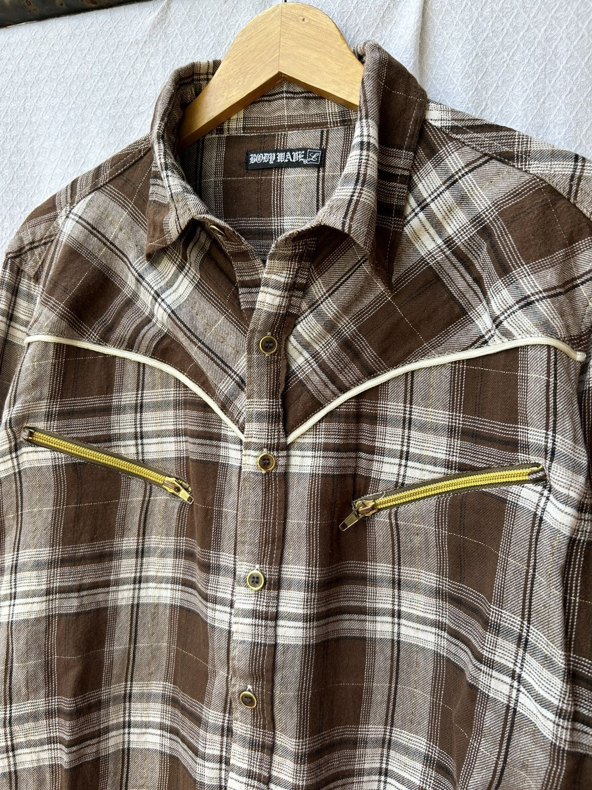 Japanese Brand Japanese button shirt ifsixwasnine style Size US M / EU 48-50 / 2 - 6 Thumbnail