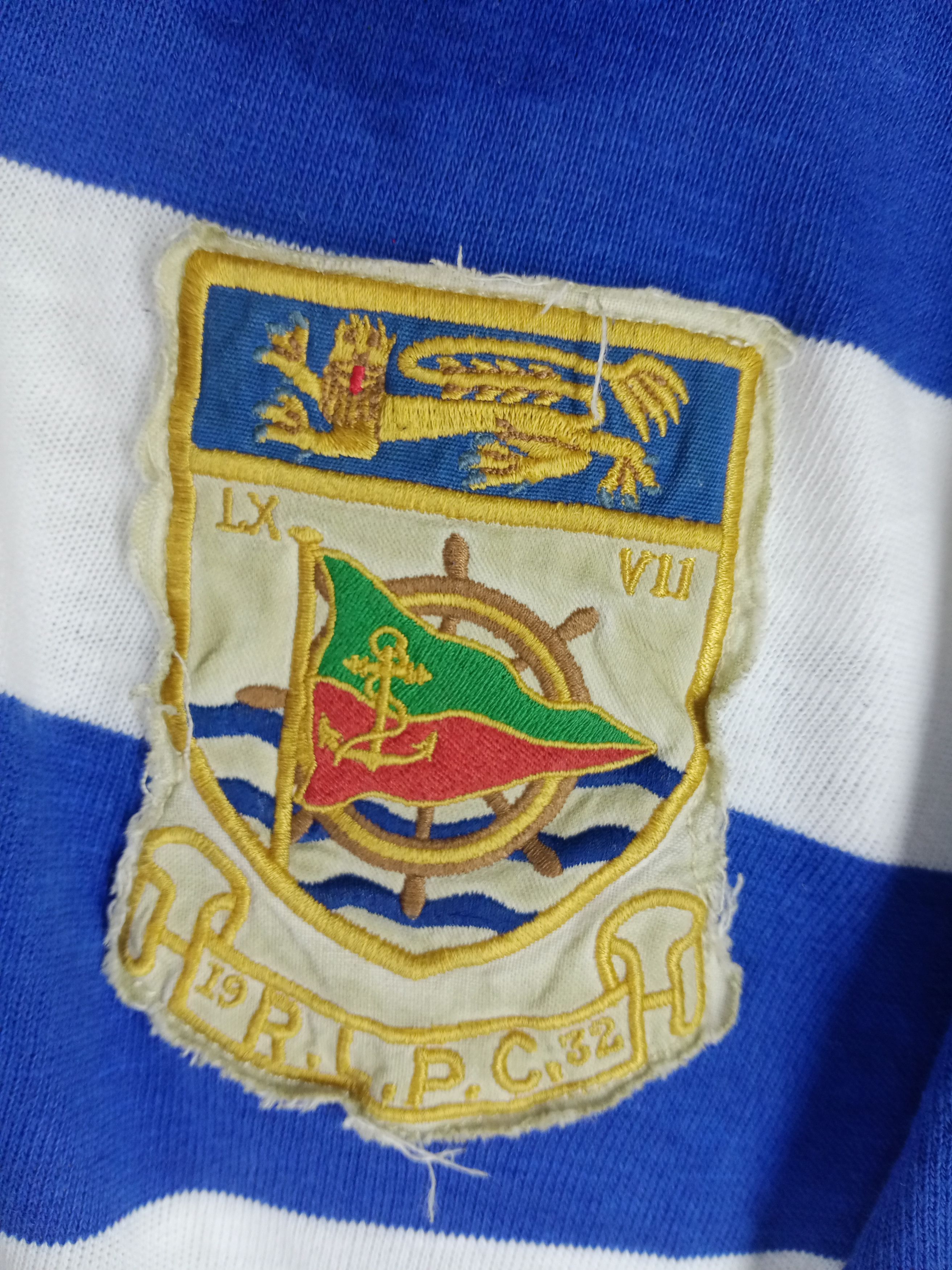 Polo Ralph Lauren Rare Vintage Polo Ralph Lauren Striped Long Sleeve Polo Size US M / EU 48-50 / 2 - 4 Thumbnail
