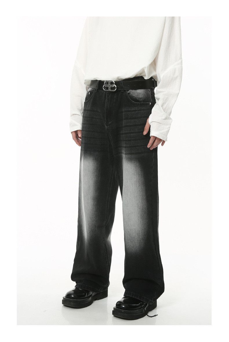 Japanese Brand Japanese retro style Cleanfit washed wide-leg jeans Size US 32 / EU 48 - 3 Thumbnail