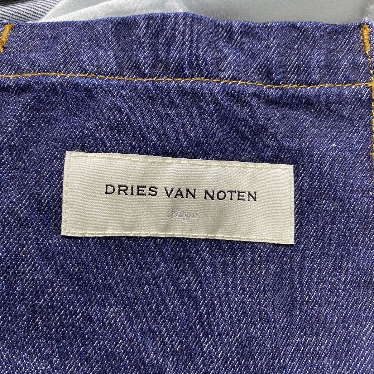 Dries Van Noten Vesto Denim Jacket Size L / US 10 / IT 46 - 11 Thumbnail