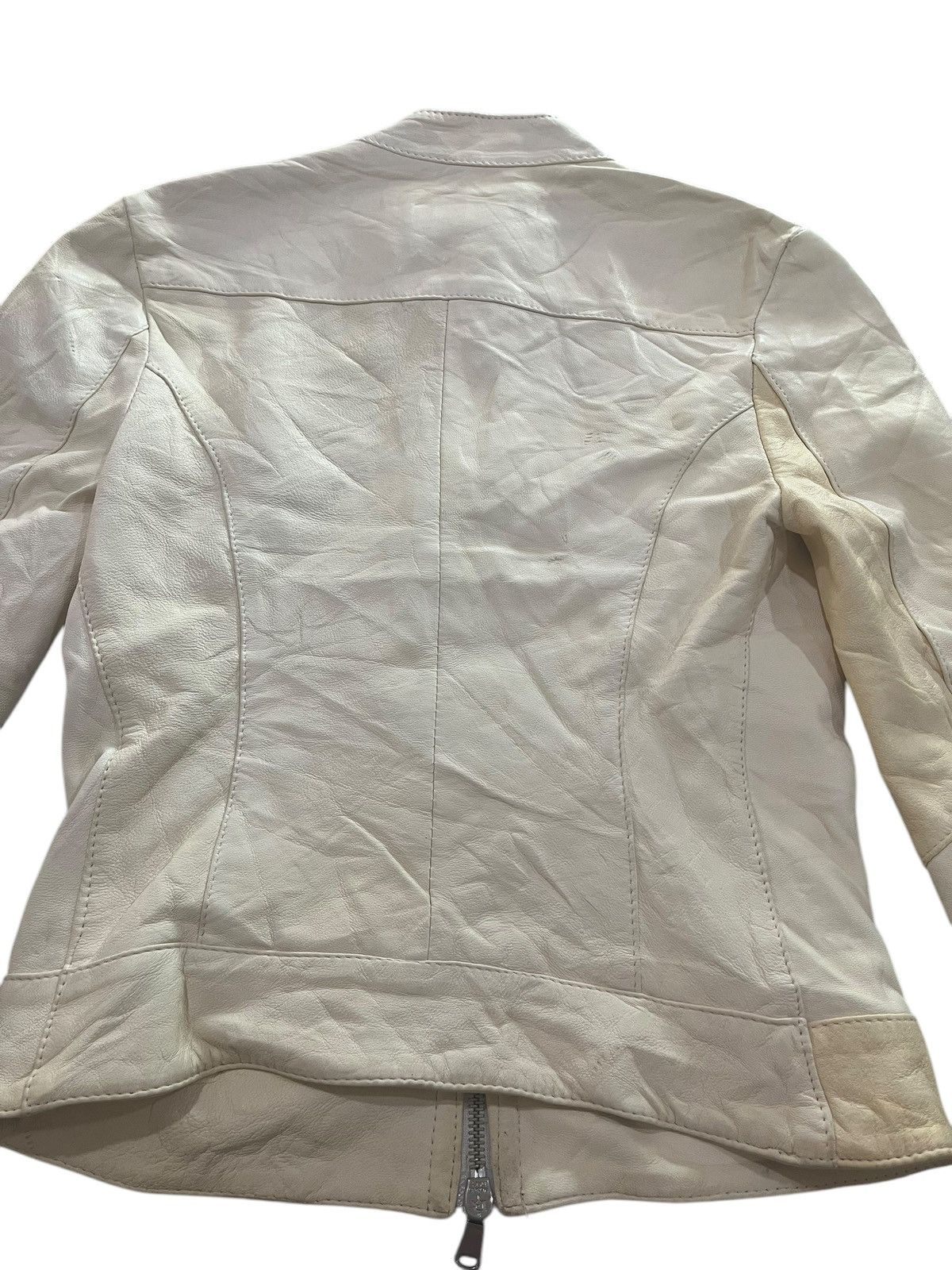 If Six Was Nine LAST DROP!!! LALTRAMODA LGB GENUINE LEATHER ZIPPER JACKET Size XS / US 0-2 / IT 36-38 - 20 Thumbnail