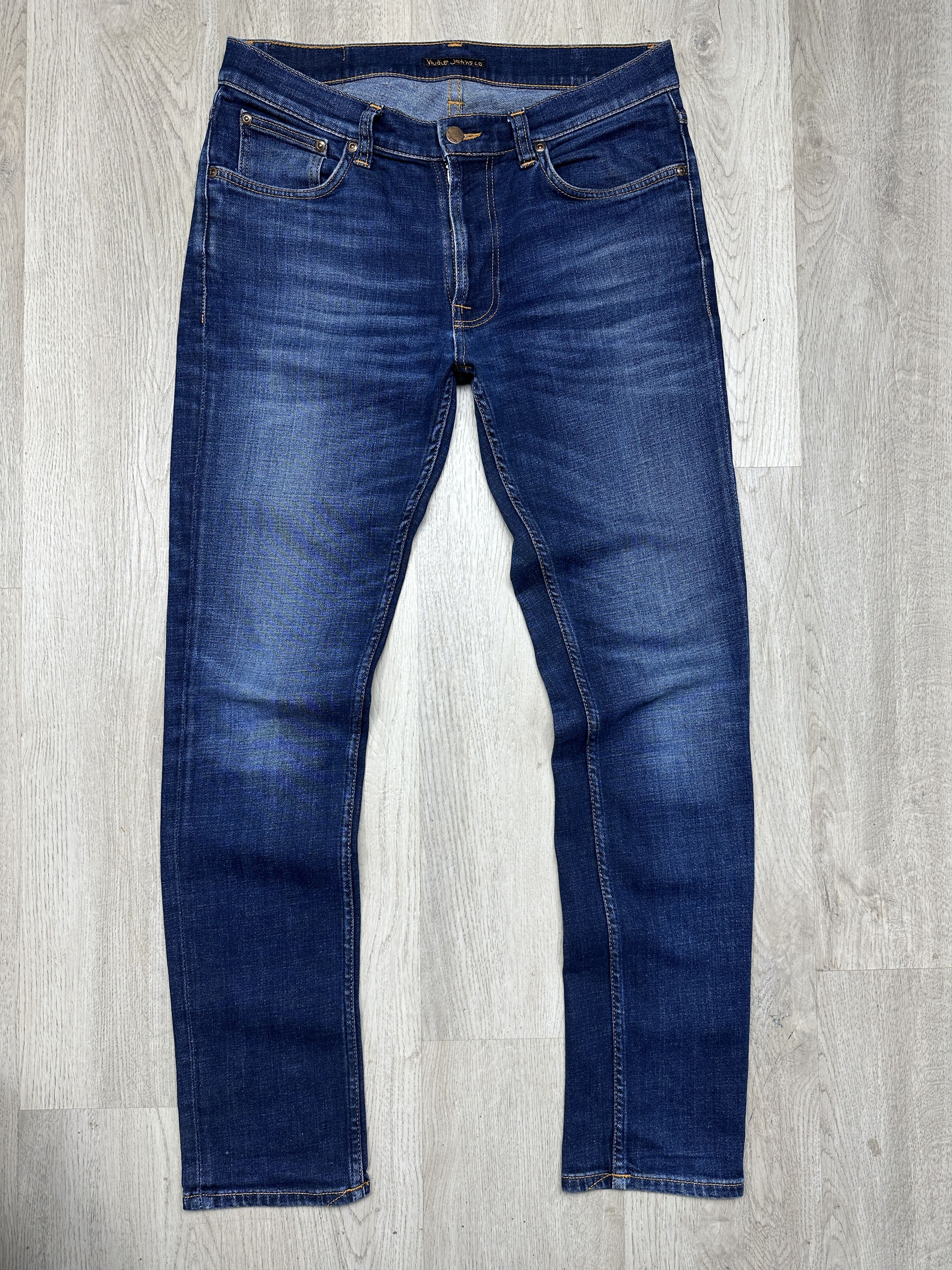 Nudie Jeans Nudie Jeans Lean Dean Vintage Mens Denim Pants Size US 31 - 4 Thumbnail