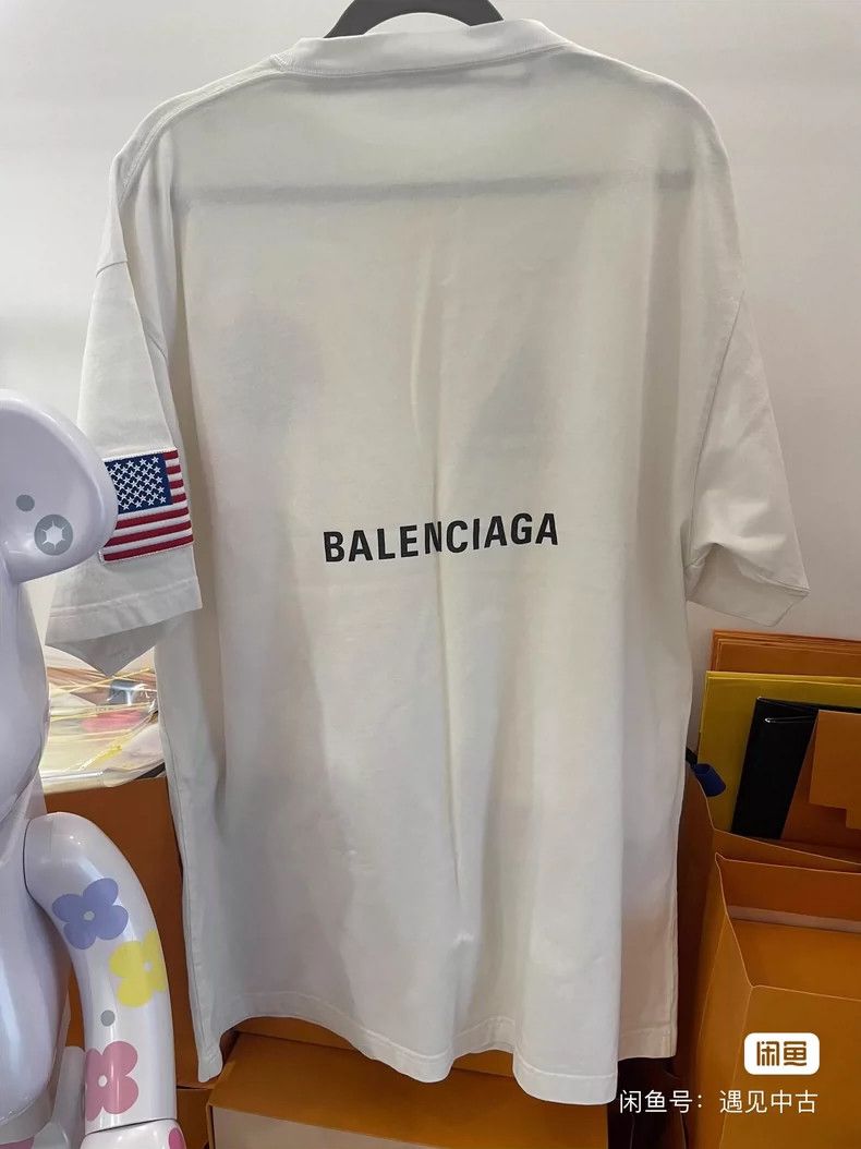 Balenciaga Balenciaga NASA Joint Loose Round Neck Short Sleeve T-Shir Size US XS / EU 42 / 0 - 5 Thumbnail