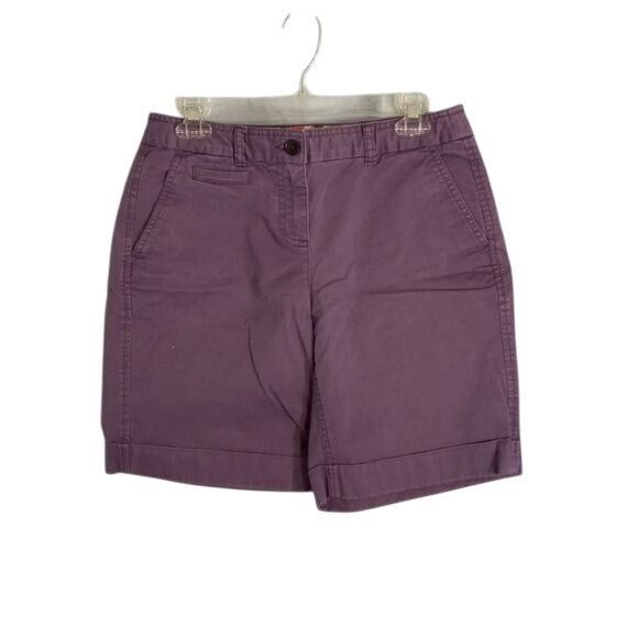 Boden Boden Size US 6 Chino Shorts Womens Purple Denim Mid-Rise Po Size 28" / US 6 / IT 42 - 1 Thumbnail