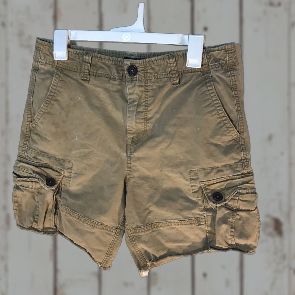 Vintage VINTAGE Aeropostale Cargo Shorts Men Size 32 Beige Casual Summer Lightweight Breathable Size US 32 / EU 48 - 1 Thumbnail