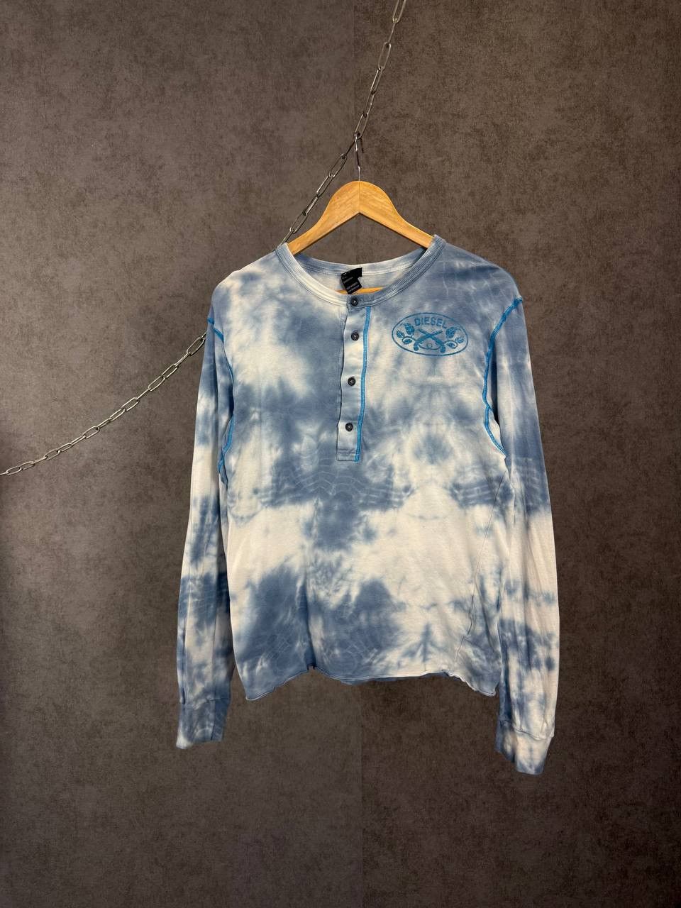 Diesel Diesel Tie Dye vintage longsleeve Size US S / EU 44-46 / 1 - 1 Thumbnail