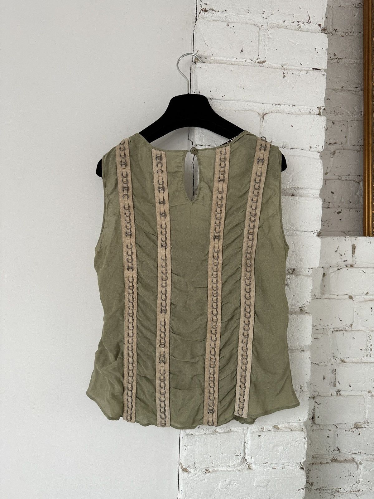 Chloe Archive Chloé Phoebe Philo silk top Size M / US 6-8 / IT 42-44 - 3 Thumbnail