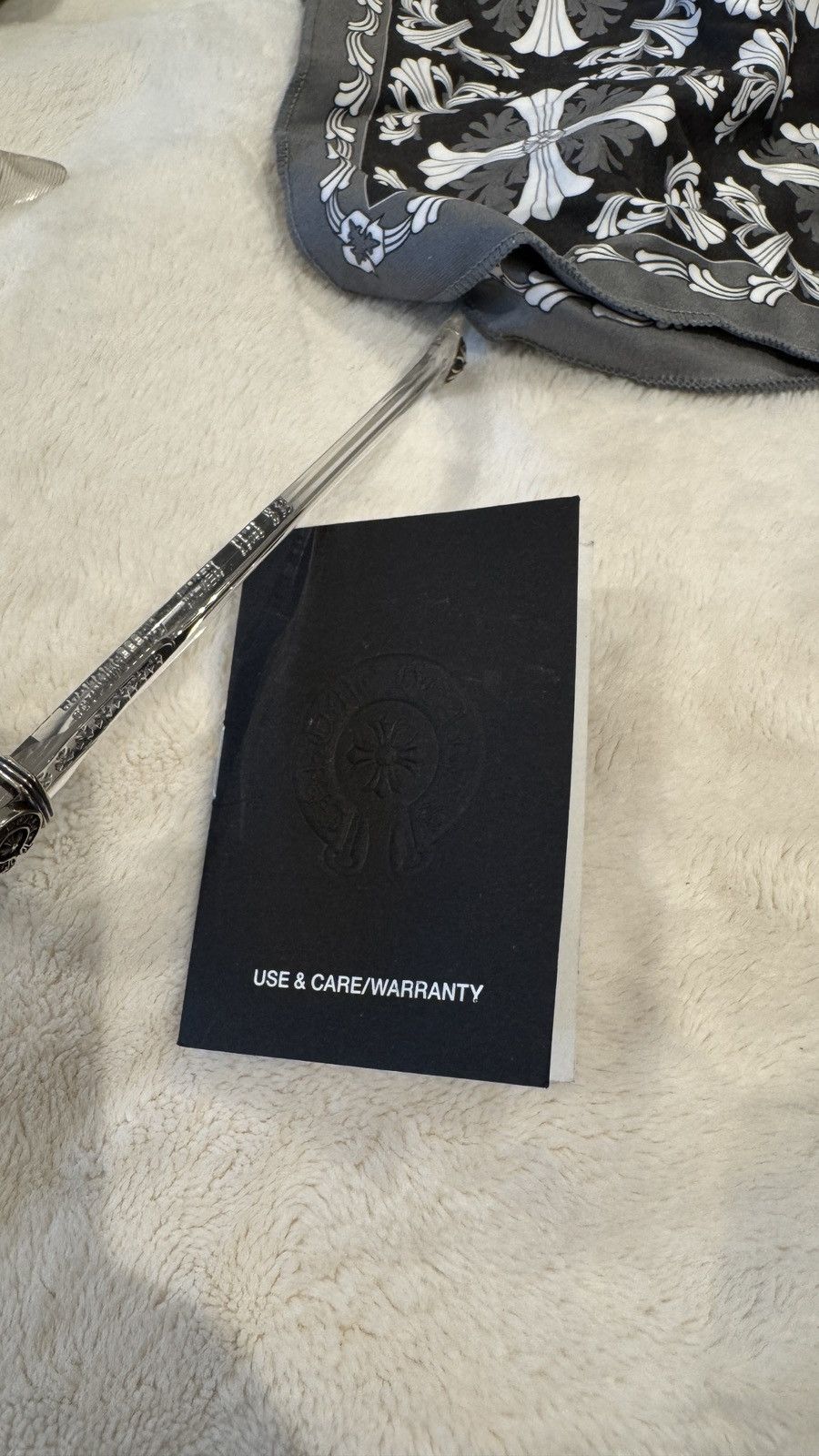 Chrome Hearts Chrome Hearts Blue Tinted Shades + Clear Frames Size ONE SIZE - 9 Thumbnail