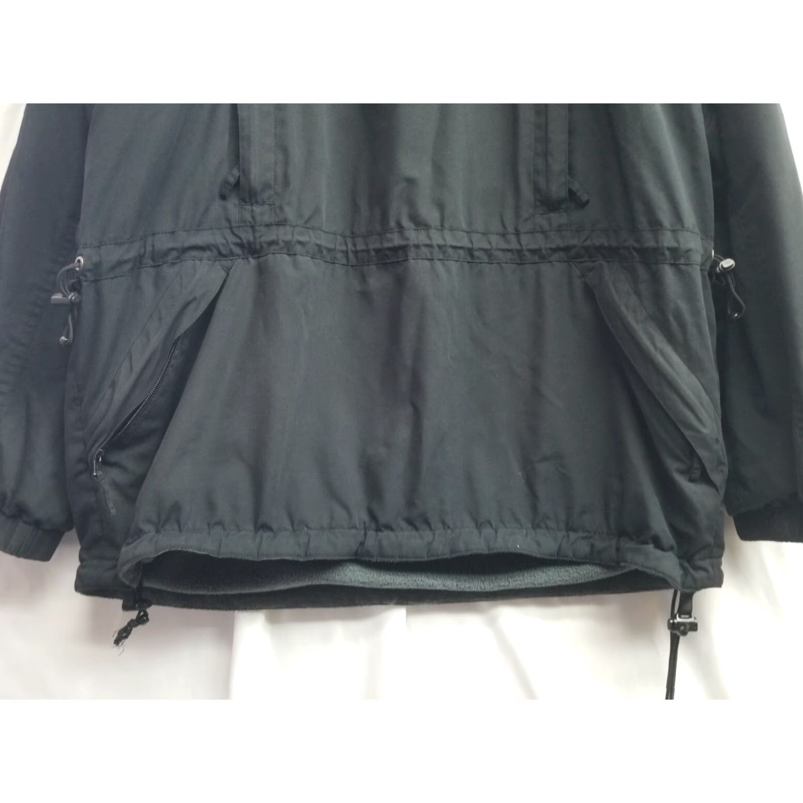 Vintage Vaude XL Men Black Ceplex Activewear Jacket Coat Hooded Warm Pockets Drawstring Outdoor Gear Size US XL / EU 56 / 4 - 3 Thumbnail