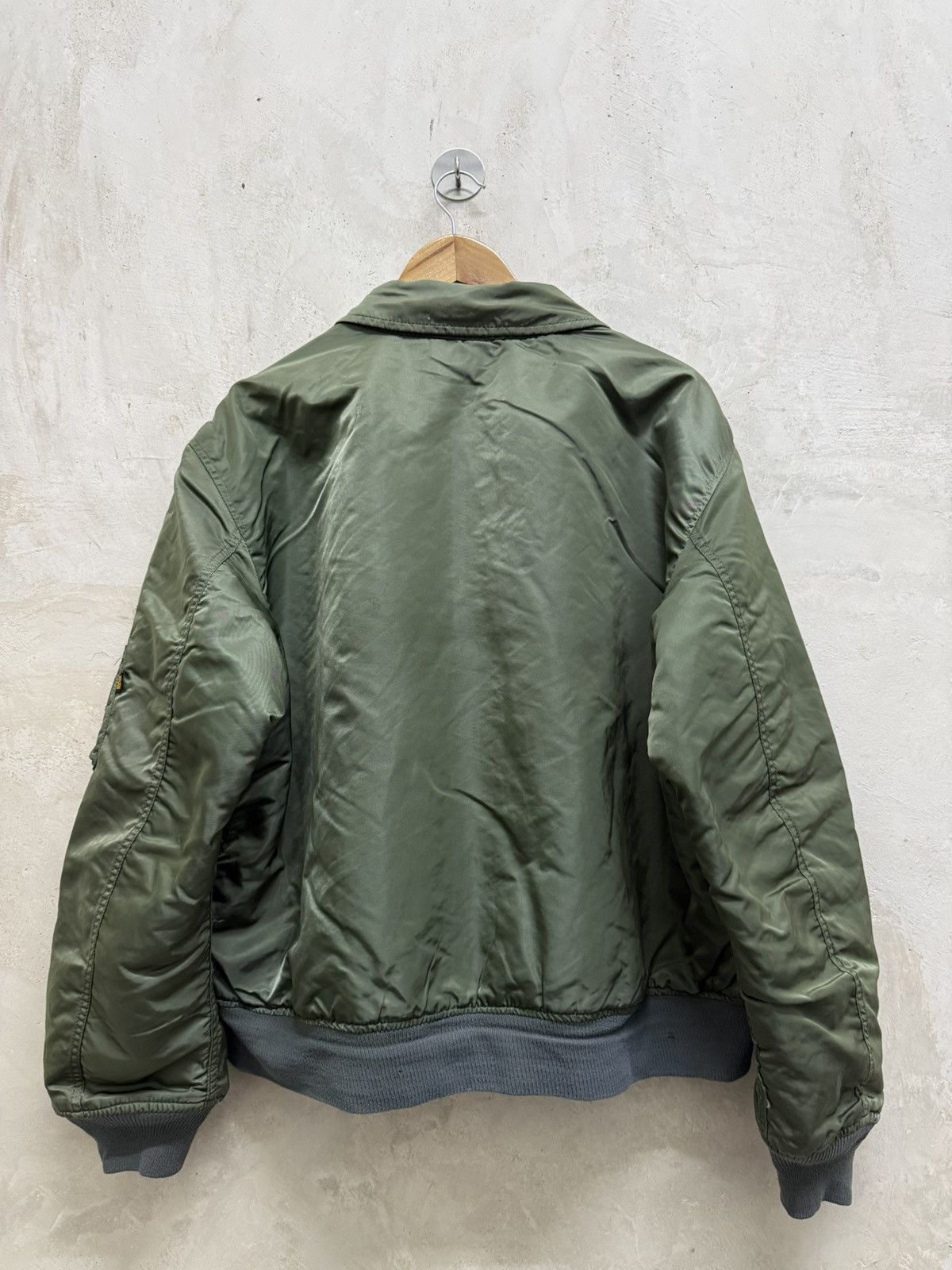 Alpha Industries Vintage 90s Alpha Industries CWU-45/P Bomber Jacket Size US XL / EU 56 / 4 - 5 Thumbnail