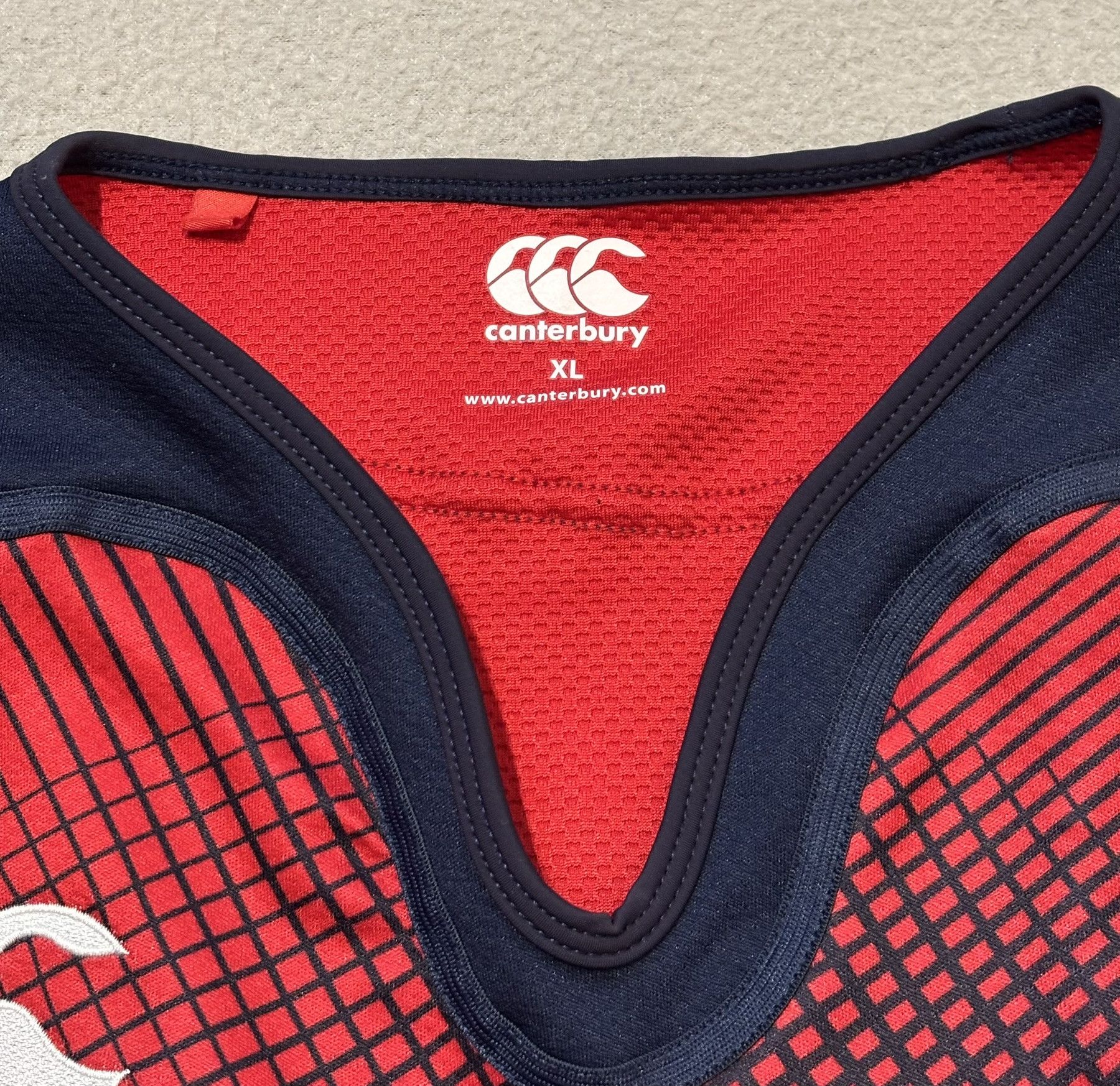 Canterbury of New Zealand England Rugby 2015/2016 Canterbury Jersey Size XL Size US XL / EU 56 / 4 - 14 Thumbnail