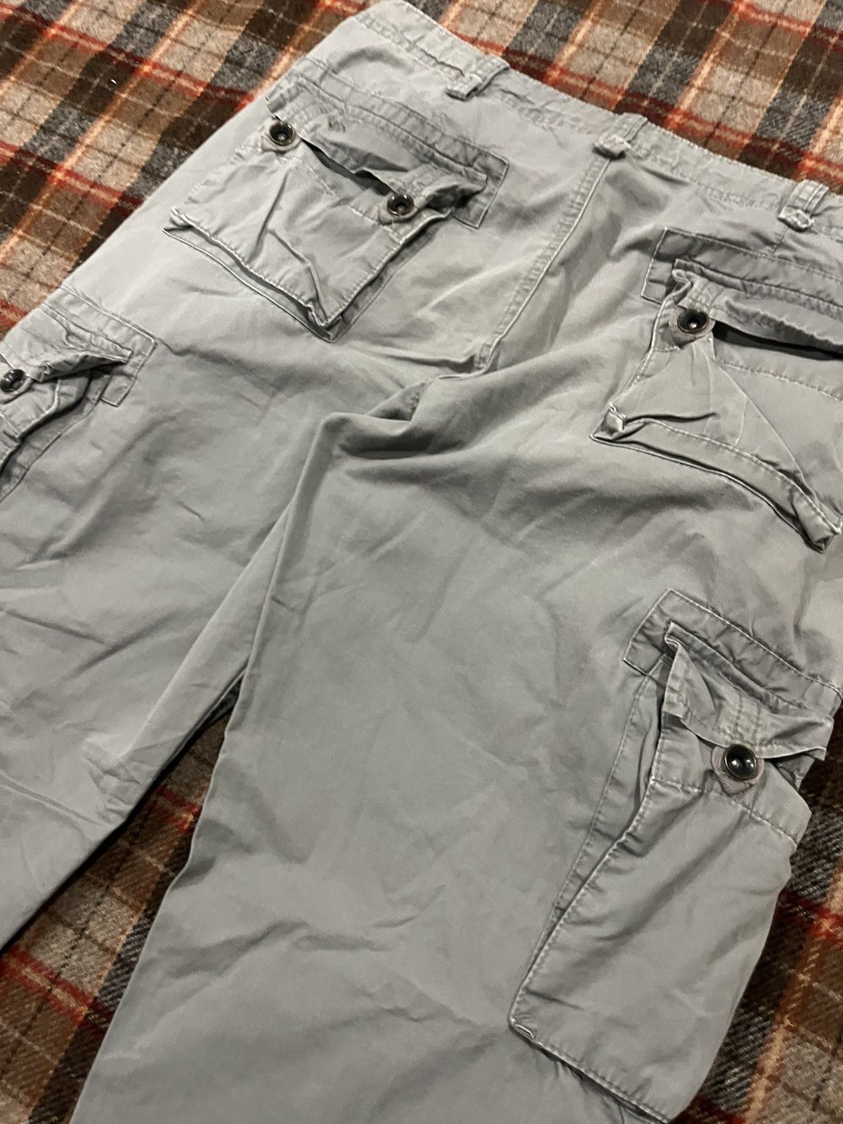 Steve And Barrys Vintage Y2K 2000’s Steve and Barry’s Military Cargo Pants Size 34" / US 12 / IT 48 - 10 Thumbnail