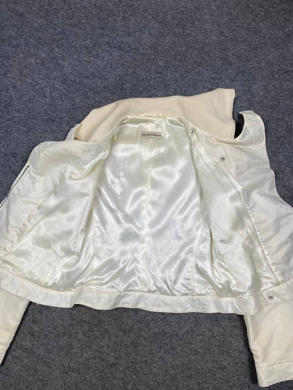 Emporio Armani emporio armani white jacket made in italy nice design Size M / US 6-8 / IT 42-44 - 6 Thumbnail