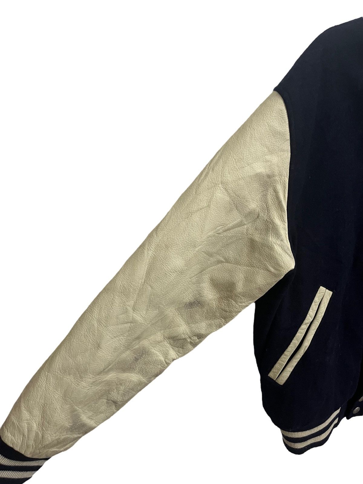 Converse Converse Chuck Taylor Wool Leather Varsity Jacket Size US L / EU 52-54 / 3 - 8 Thumbnail