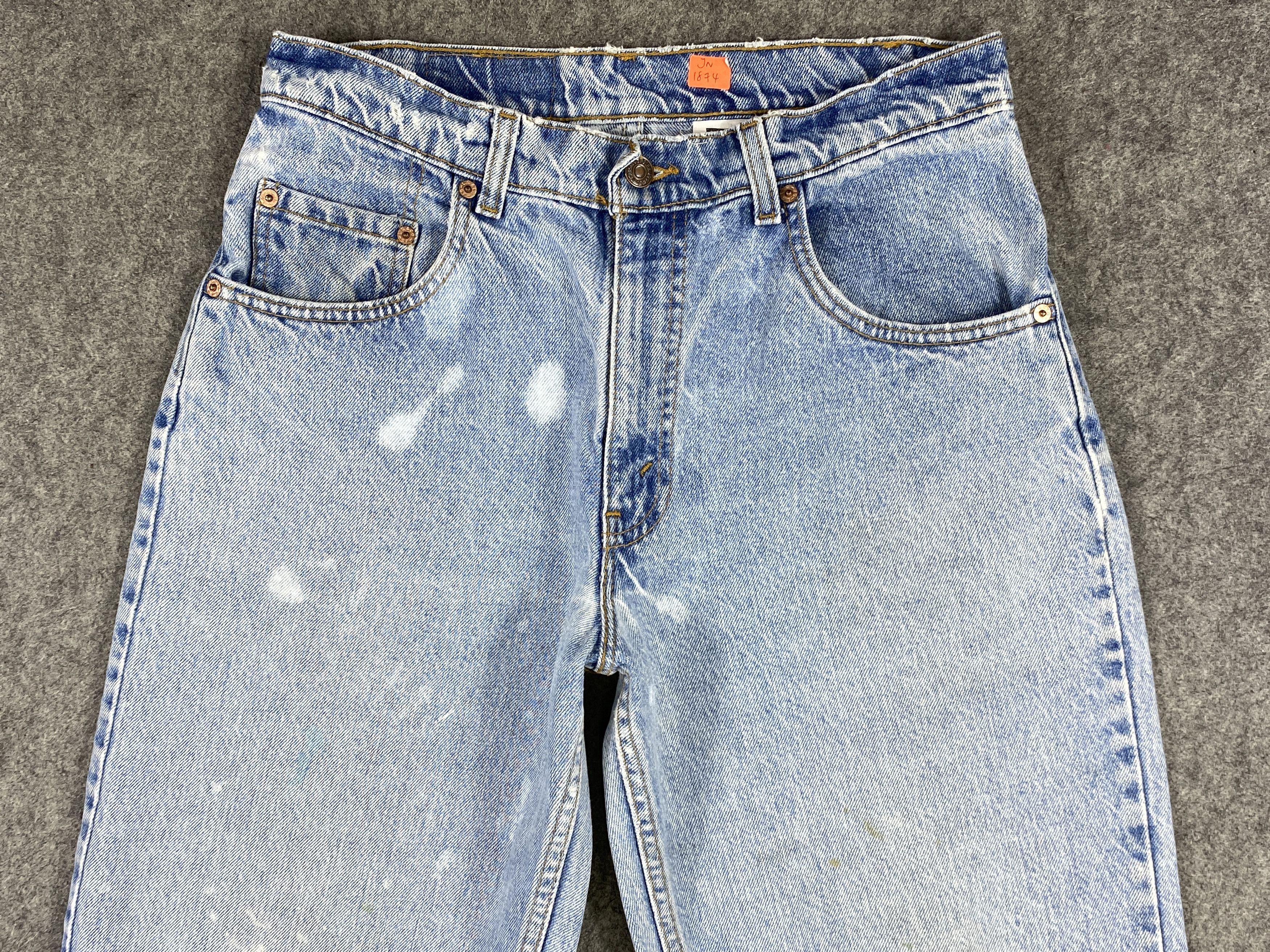 Japanese Brand 90's Light Blue Wash Vintage Levi's 560 USA 30x30 -JN1874 Size US 30 / EU 46 - 3 Thumbnail