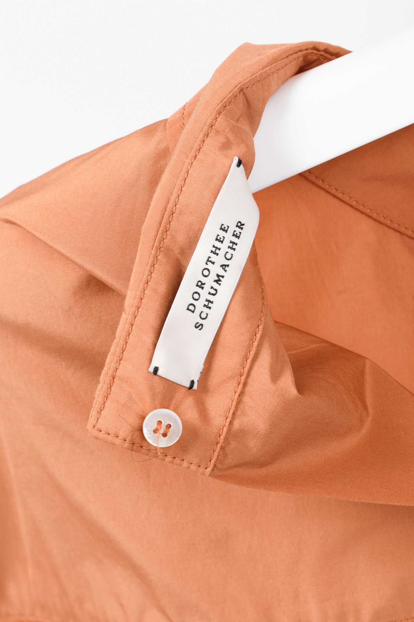 DOROTHEE SCHUMACHER Dorothee Schumacher SP/19 Taffeta Oversized Button-Up Shirt Size XXL / US 16-18 / IT 52-54 - 4 Thumbnail