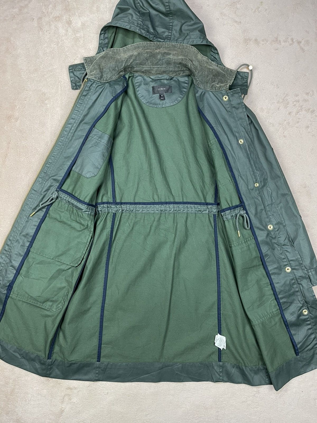 J.Crew J CREW Jacket Green Downtown Utility Field Parka Size US XS / EU 42 / 0 - 6 Thumbnail