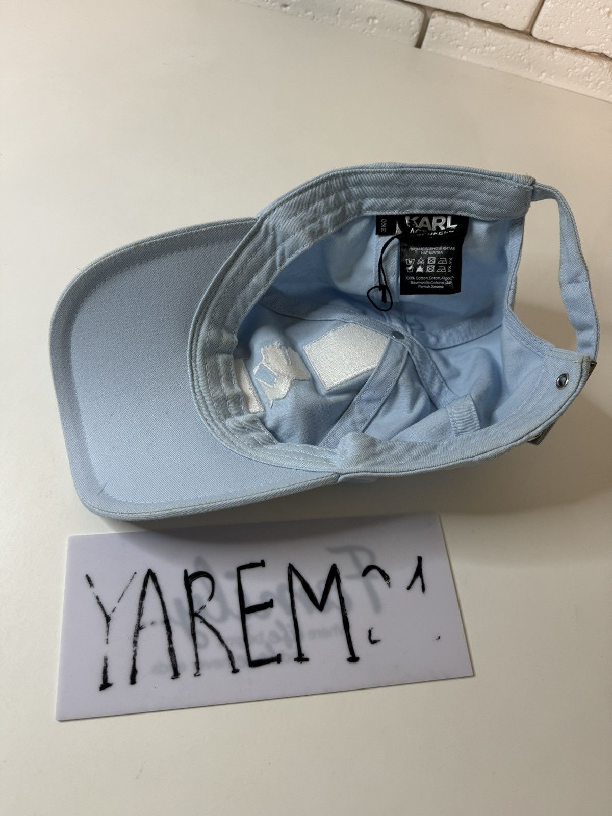 Karl Lagerfeld Karl Lagerfeld cap hat Size ONE SIZE - 4 Thumbnail