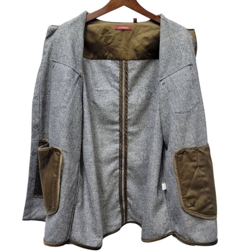 Other Jeremiah Gray Canvas Wool-Blend Shirt Jacket XL Men's $155 Size US XL / EU 56 / 4 - 8 Thumbnail