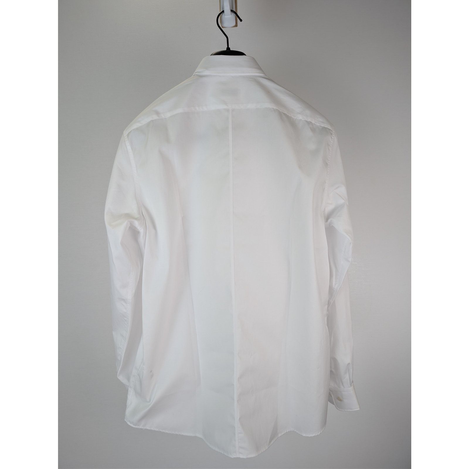 Dries Van Noten o1rshd1 Slim Fit Cotton Suit Shirt in White Size US L / EU 52-54 / 3 - 10 Thumbnail