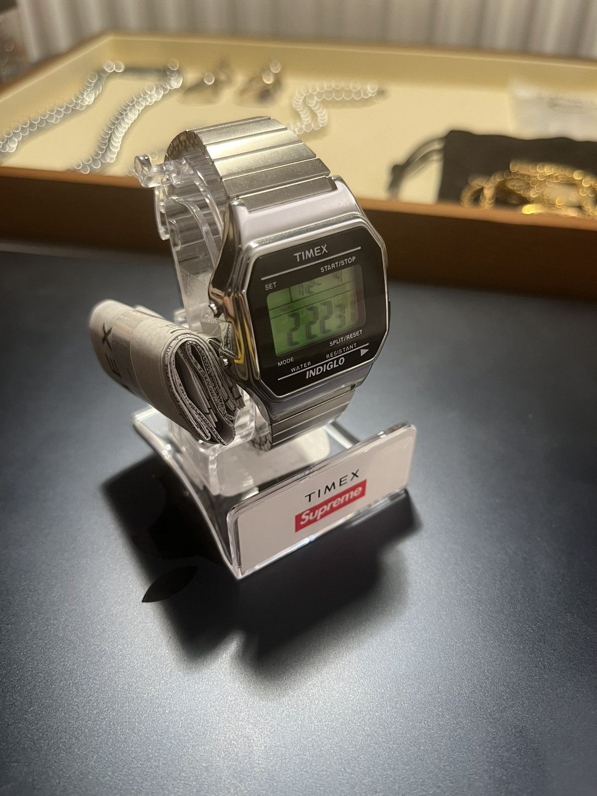 Supreme timex digital discount watch