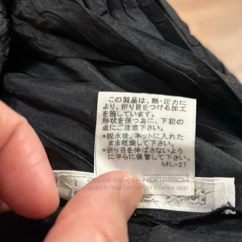 Issey Miyake Issey Miyake Black Ruched Shirt Size L / US 10 / IT 46 - 5 Thumbnail