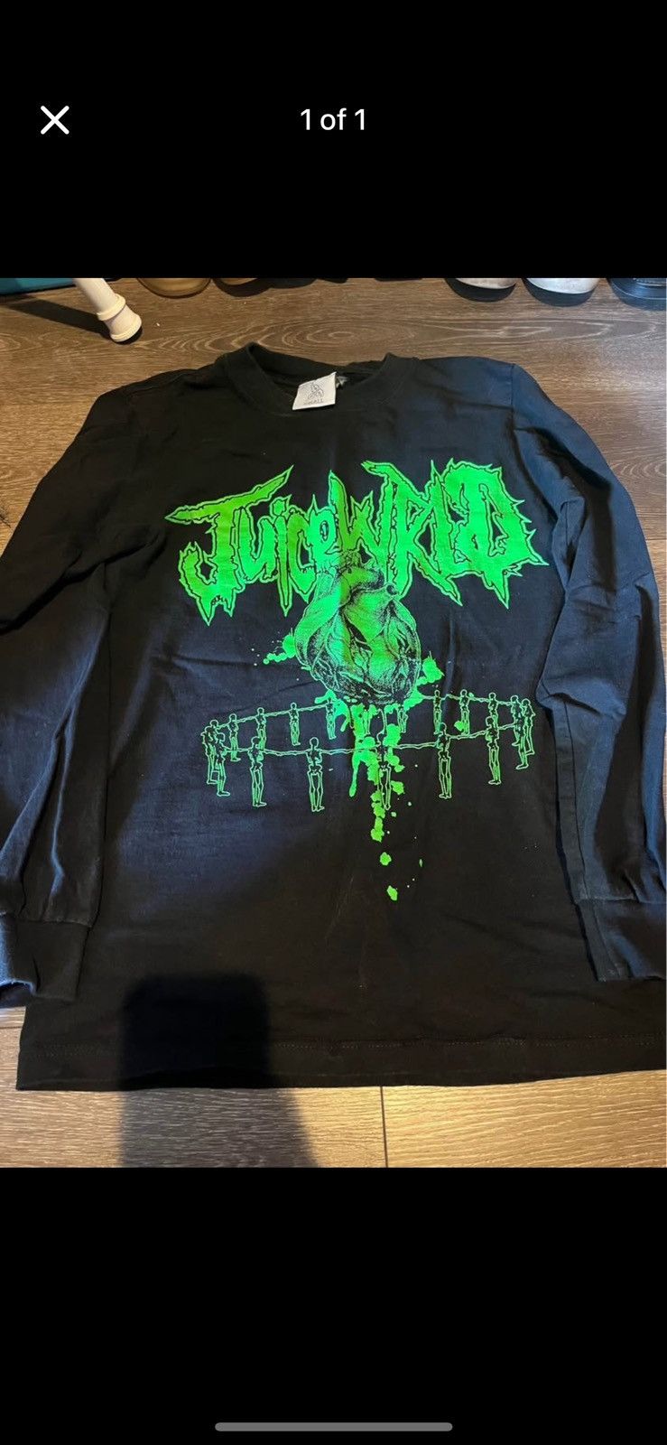 999 Club Juicw WRLD Long-sleeve Tee Size US S / EU 44-46 / 1 - 1 Preview