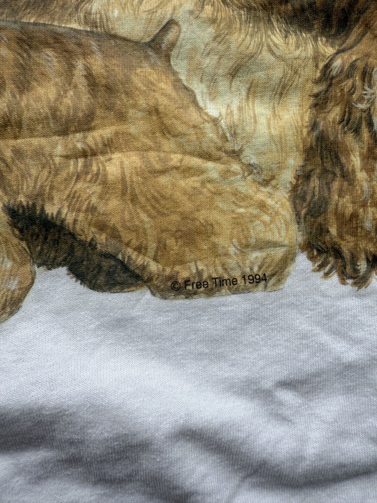 Vintage insane vintage golden retriever tee Size US M / EU 48-50 / 2 - 4 Thumbnail