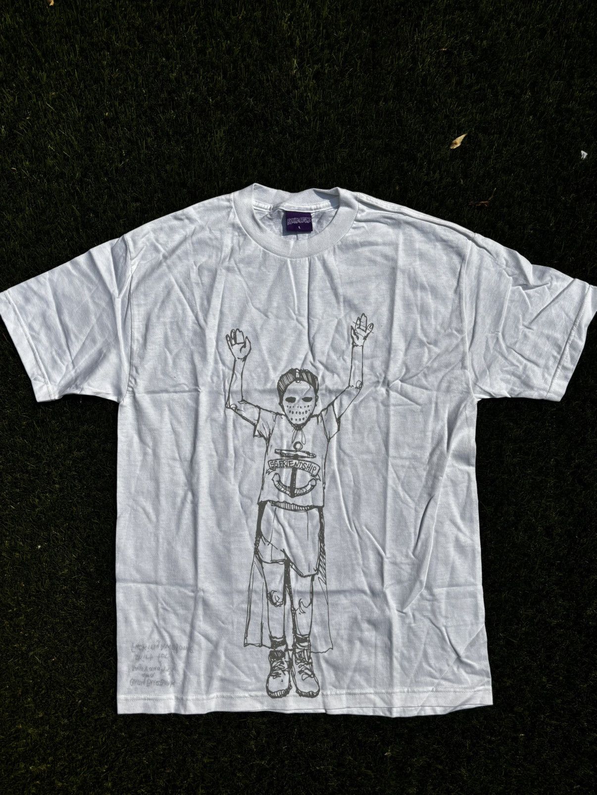 Fucking Awesome Fucking Awesome 2006 Sage Vaughn SS Friendship T-Shirt Size US L / EU 52-54 / 3 - 1 Thumbnail