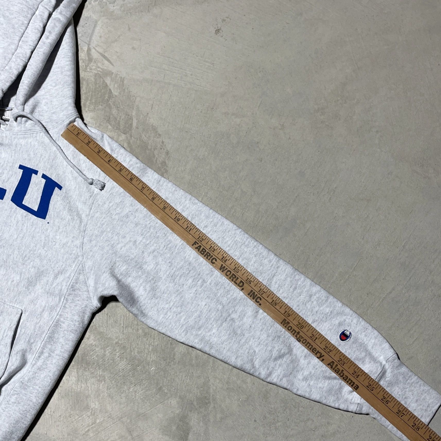Champion VINTAGE Champion Reverse Weave Hoodie SLU Small St Louis University Basketball Crew Neck Men's 90s Retro College Gray Size US S / EU 44-46 / 1 - 6 Thumbnail