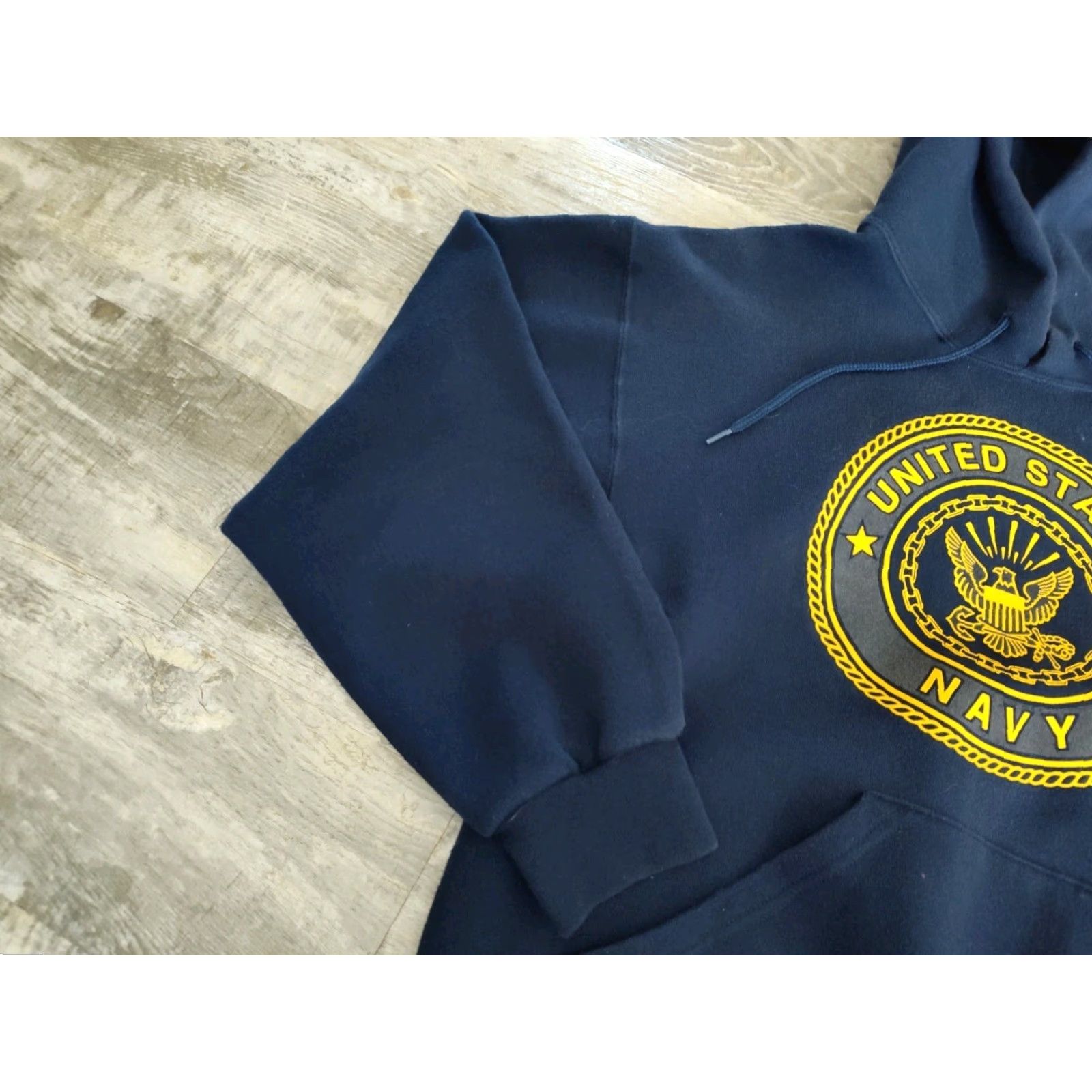 Soffe Vtg Soffe United States Navy US Hoodie Official Made In USA Blue Size M Size US M / EU 48-50 / 2 - 6 Thumbnail