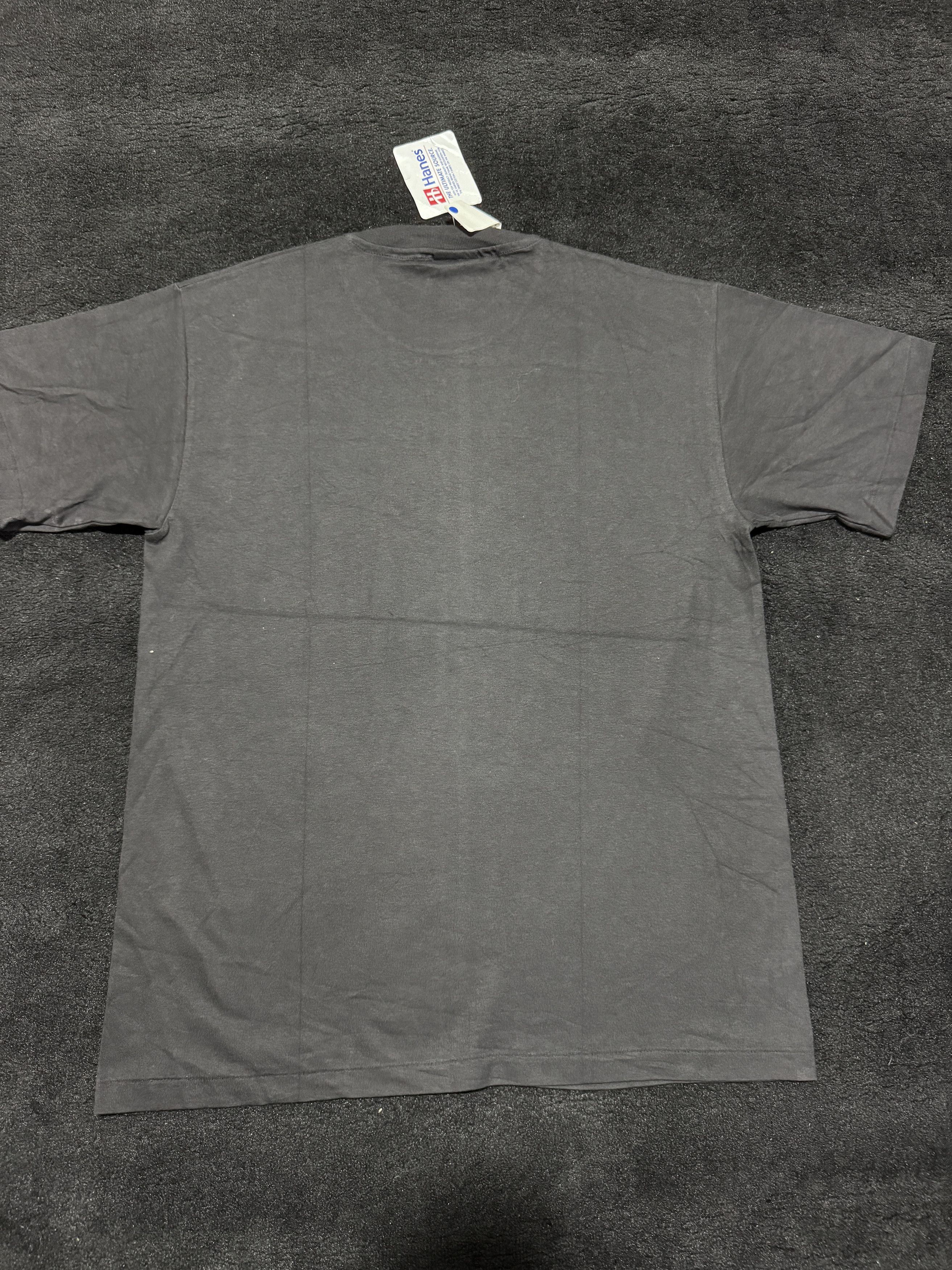 Hanes With Tag Vintage Hanes Big Logo Made In Usa T shirt Size US M / EU 48-50 / 2 - 7 Thumbnail