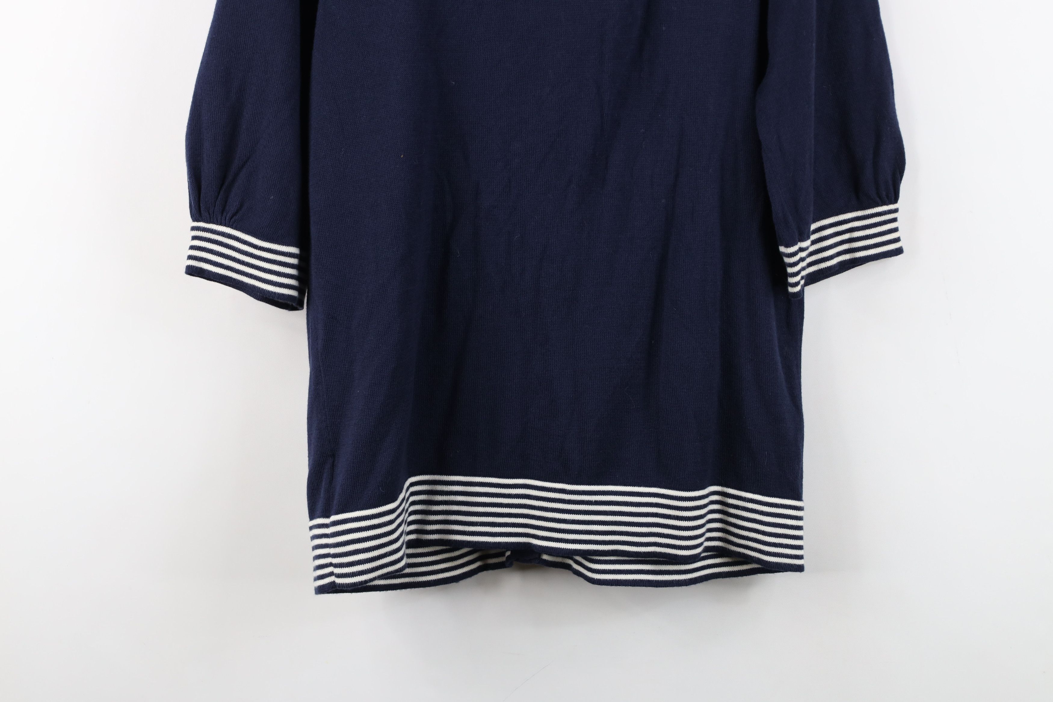 Juicy Couture Vtg 90s Y2K Juicy Couture 3/4 Sleeve Knit Cardigan Sweater Size XL / US 12-14 / IT 48-50 - 13 Thumbnail
