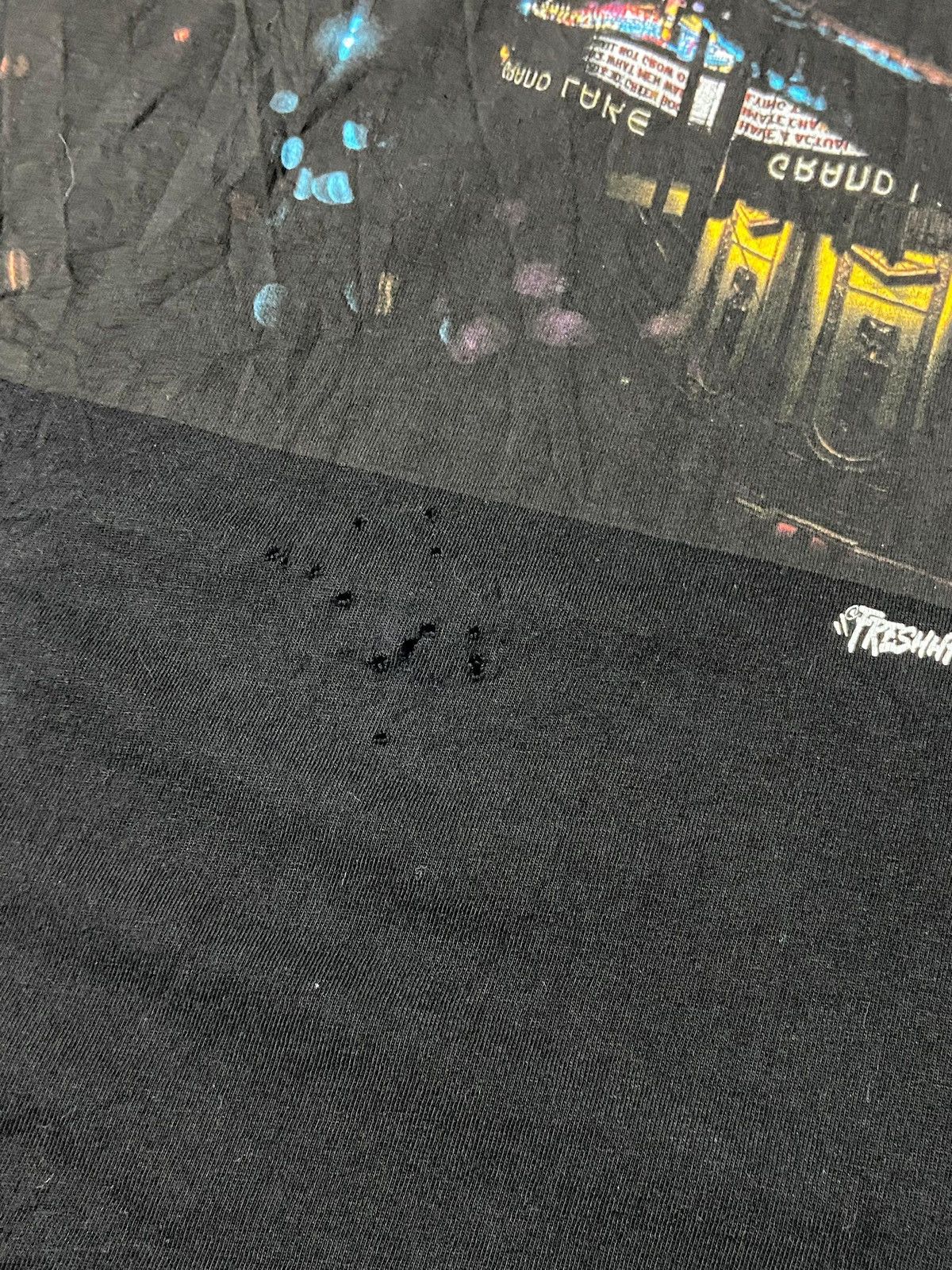 Japanese Brand OAKLANDISH City Night Printed Tees (144) Size US L / EU 52-54 / 3 - 6 Thumbnail
