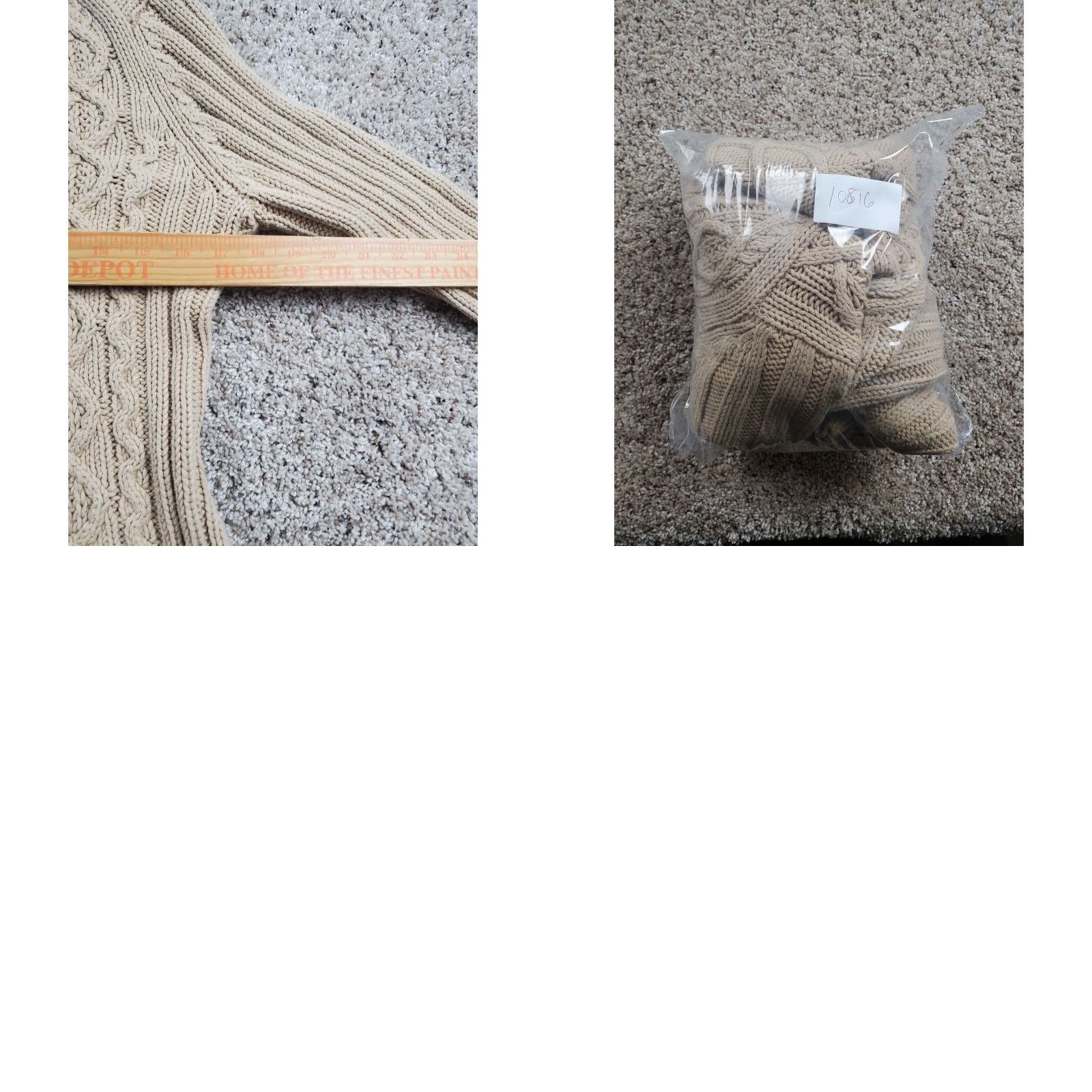 Gap GAP Sweater Women Beige Long Sleeve Fisherman Knit V-Neck Cotton Pullover M Size Modern 90s Casual Size M / US 6-8 / IT 42-44 - 8 Thumbnail