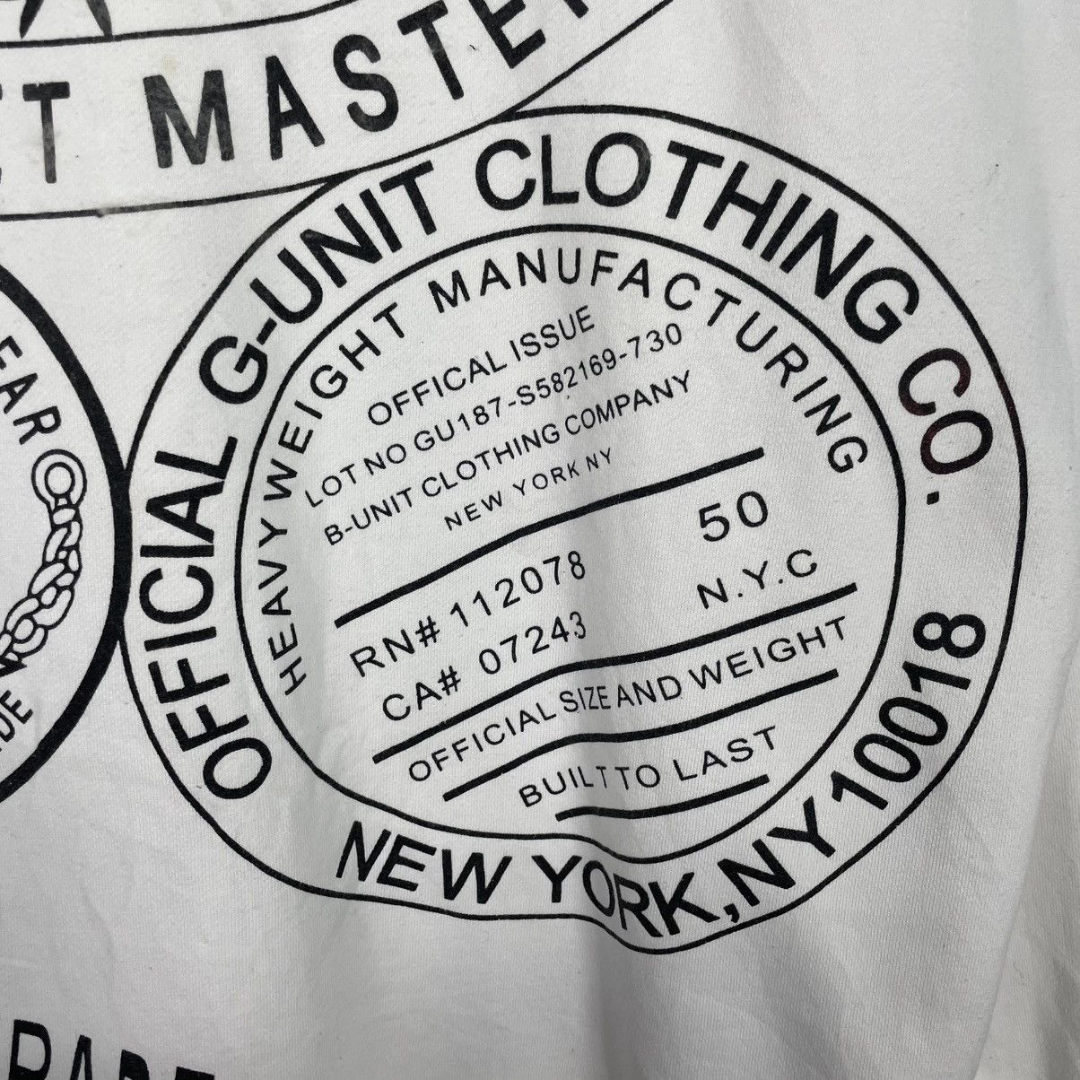 Japanese Brand G-Unit Clothing Workwear Sweatshirt Size US L / EU 52-54 / 3 - 11 Thumbnail