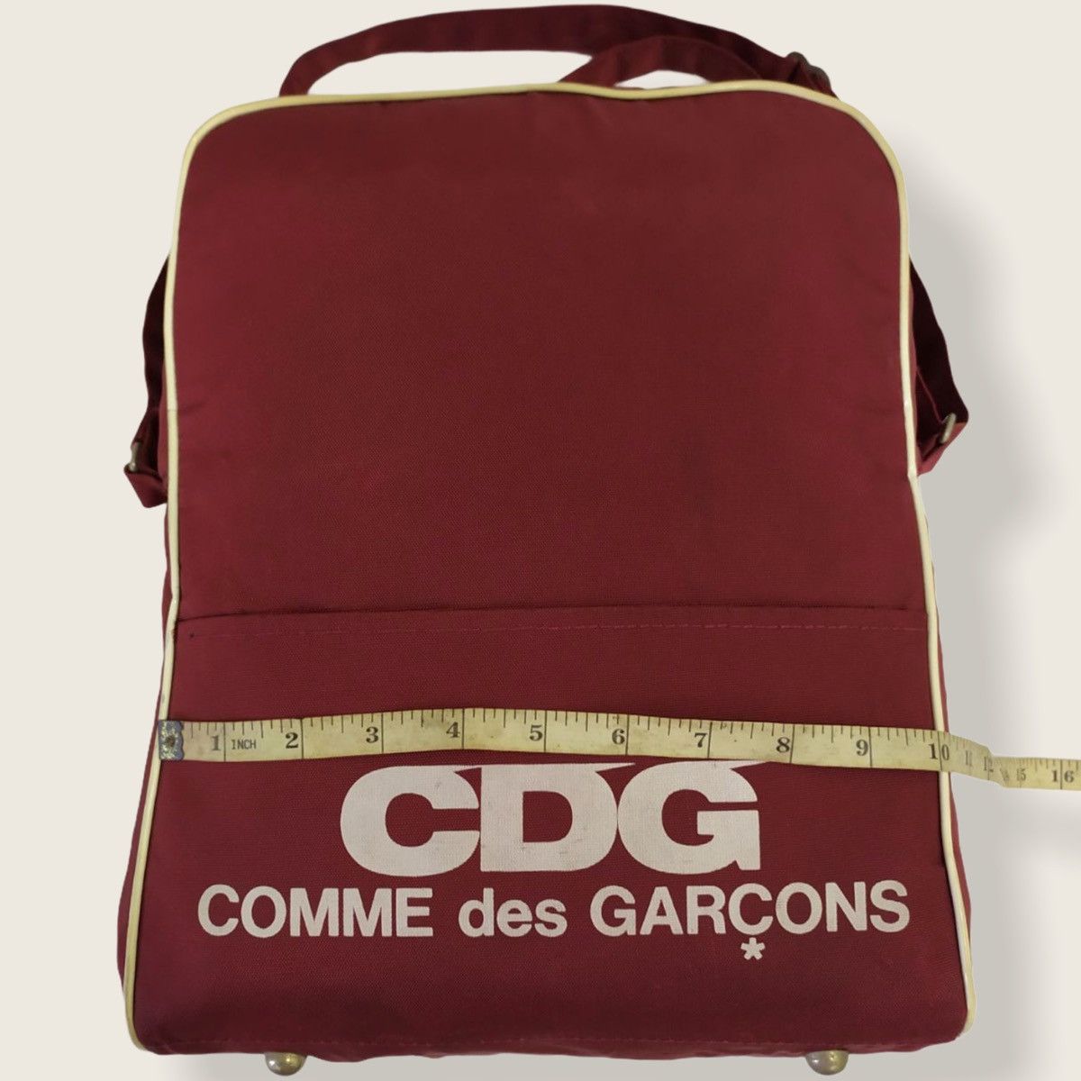 Comme des Garcons Homme Plus ‼️YES‼️ CDG BIG LOGO SHOULDER CROSSBODY BAG Size ONE SIZE - 11 Thumbnail