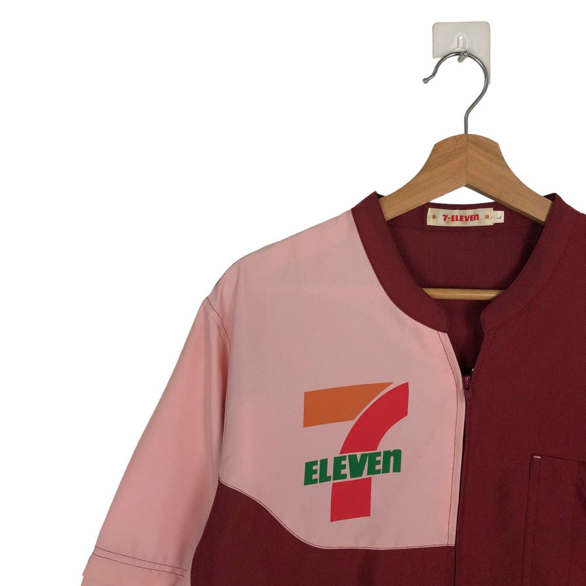 Japanese Brand VINTAGE WORK JACKET 7 - ELEVEN BIG LOGO Size US M / EU 48-50 / 2 - 6 Thumbnail