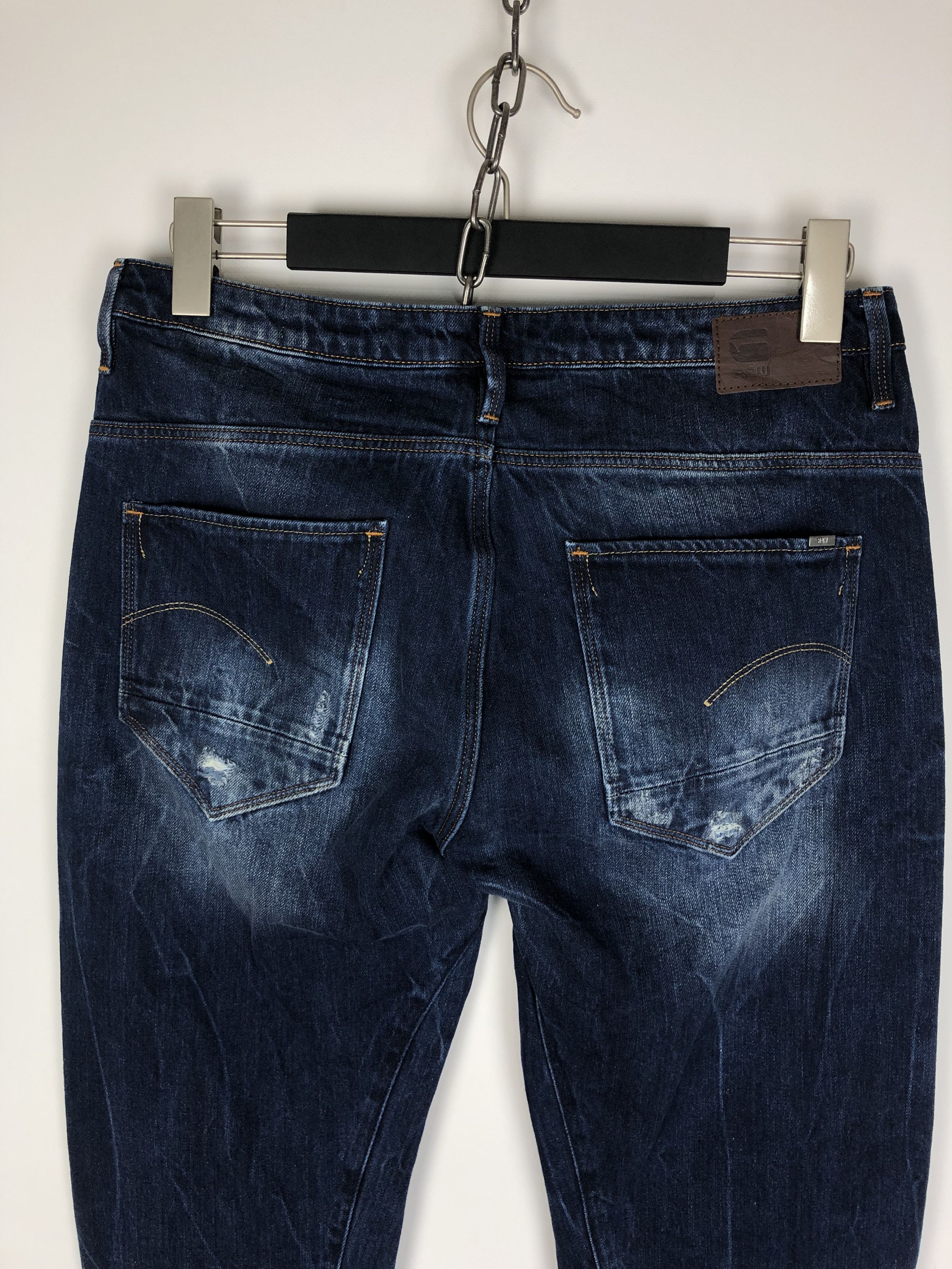 G-Star G-Star Raw Arc 3D Low Boyfriend Jeans Denim Pants 28x34 Size 28" / US 6 / IT 42 - 8 Thumbnail