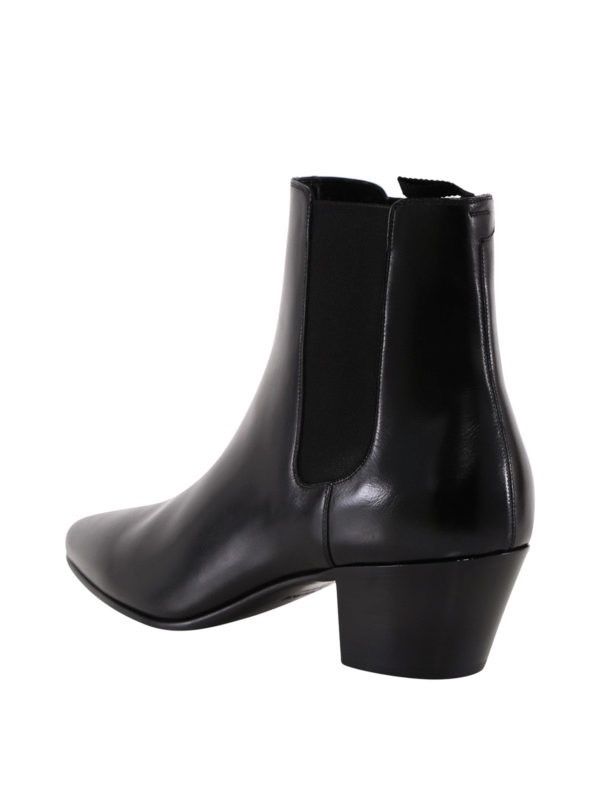 Celine Leather Chelsea Boots Size US 12 / EU 45 - 3 Thumbnail