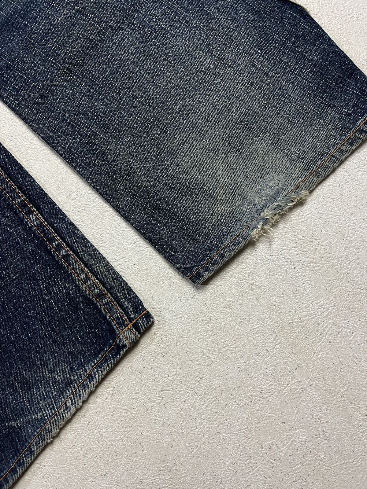 Evisu Evisu Genes Osaka Distressed Wash Jeans Size US 30 / EU 46 - 18 Thumbnail