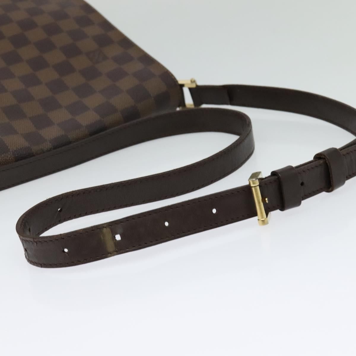 Louis Vuitton LOUIS VUITTON Damier Ebene Musette Shoulder Bag N51302 Size ONE SIZE - 8 Thumbnail