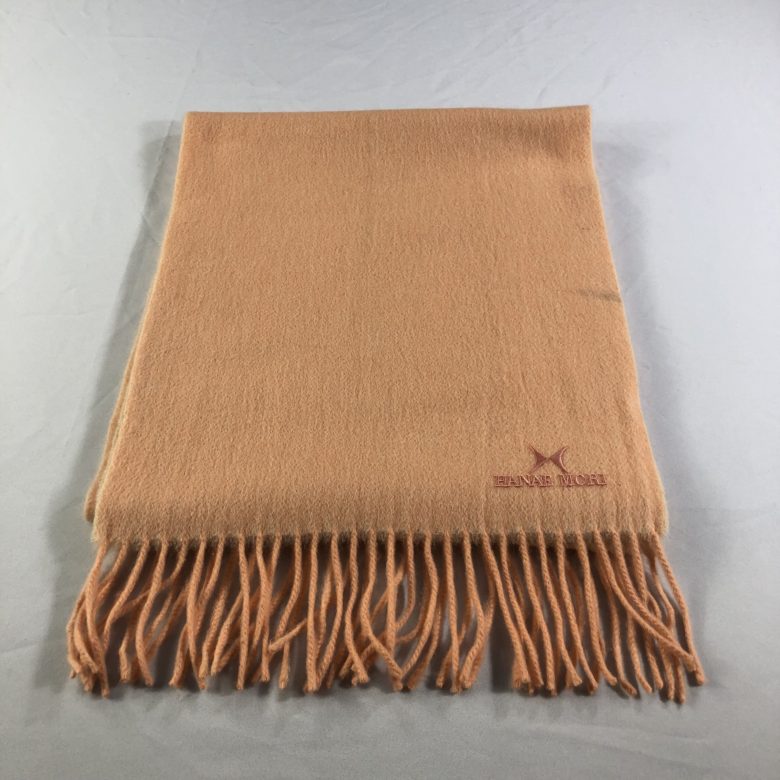 Hanae Mori Hanae Mori Cashmere Scarf Muffler Neckwear V485 Size ONE SIZE - 2 Thumbnail