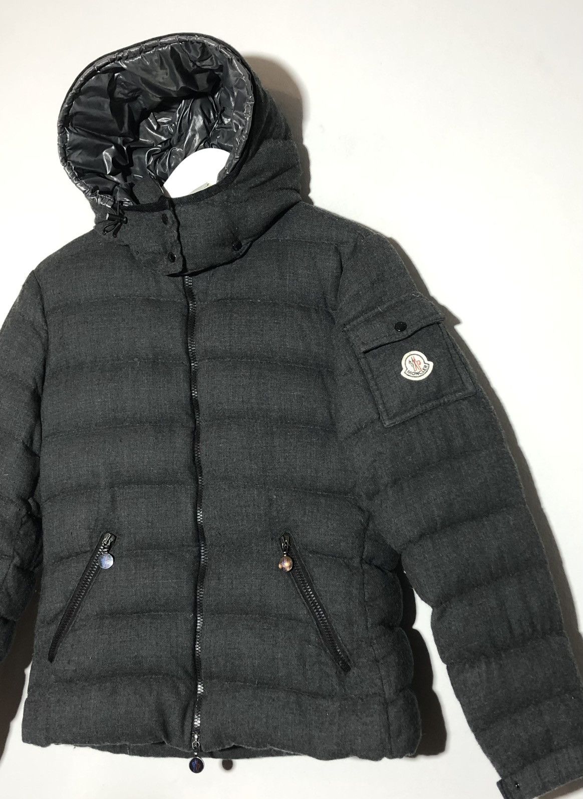 Moncler Moncler Bady Giubbotto Wool Down Puffer Jacket Size M / US 6-8 / IT 42-44 - 2 Thumbnail