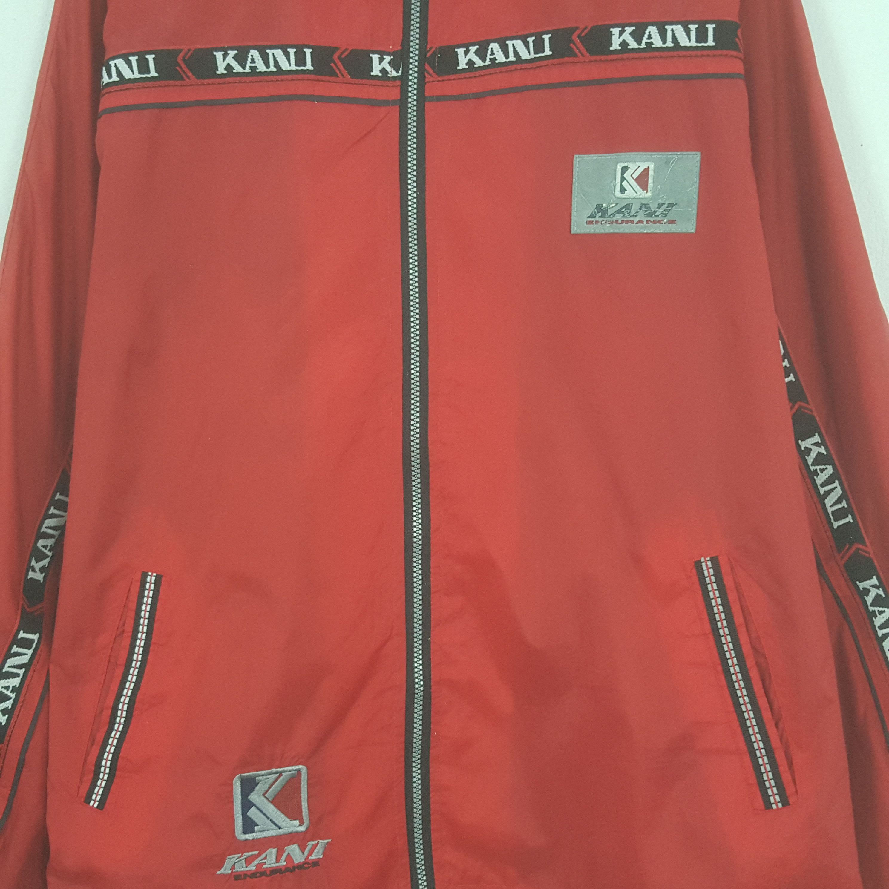 Karl Kani × Vintage Vintage Kani Endurance Windbreaker Zipper Jacket Size US XXL / EU 58 / 5 - 4 Thumbnail